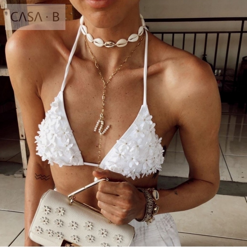 NEW💫CASA B| Bohemian Gold-accent Natural Puka Shell Adjustable Necklace🐚